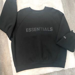 essential crew neck sweatshirt